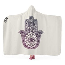 Hooded Blanket - Hamsa by Mr.Shit / Buddify