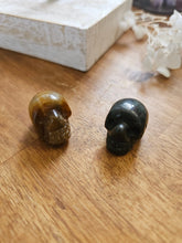 Small Crystal skull / Tiger eye / Bloodstone by Universal Fate / Buddify