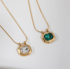 Beyonce - Crystal Pendant Necklace by melomelo