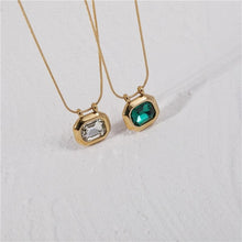 Beyonce - Crystal Pendant Necklace by melomelo