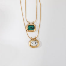 Beyonce - Crystal Pendant Necklace by melomelo