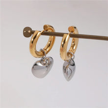 Champ - Heart Earrings Silver by Buddify / Melomelo