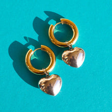 Champ - Heart Earrings Silver by Buddify / Melomelo