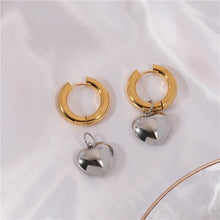 Champ - Heart Earrings Silver by Buddify / Melomelo