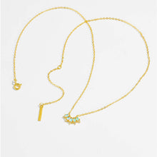 Eimear - Ombre Birthstone Necklace by melomelo / Buddify