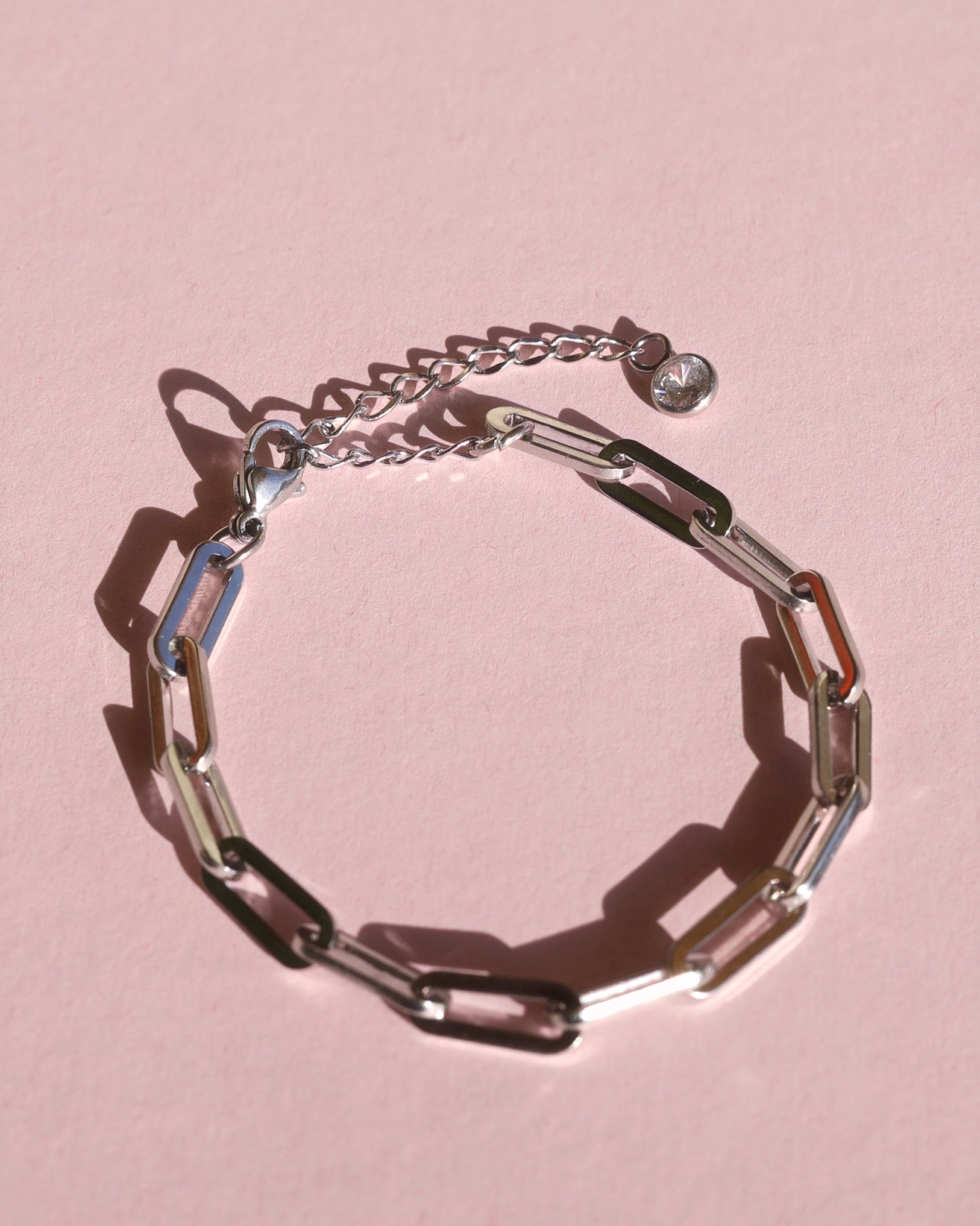 Beata - Box Chain Link Bracelet