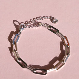 Beata - Box Chain Link Bracelet
