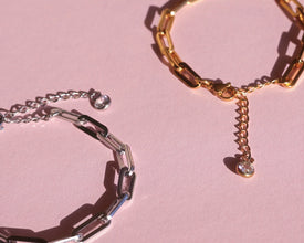 Beata - Box Chain Link Bracelet by melomelo / Buddify