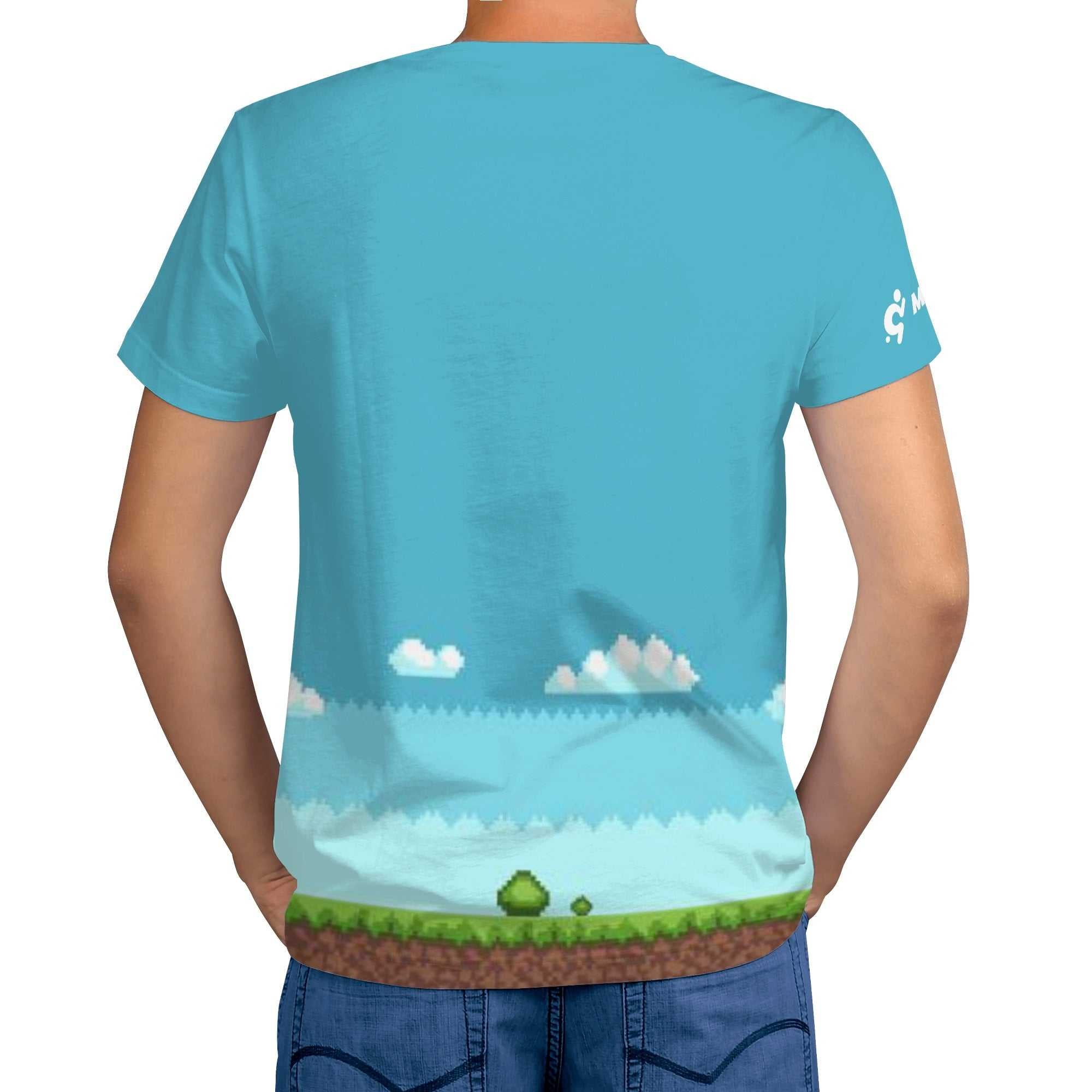 Mens T-shirt - New Game - Logo on Sleeve by Mr.Shit