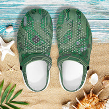 Mens Clogs - Computer Circuit by Mr.Shit