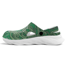 Mens Clogs - Computer Circuit by Mr.Shit