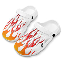 Mens Clogs - Flames by Mr.Shit