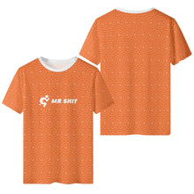 Mr Shit - Orange Pattern 2 T-Shirt by Mr.Shit / Buddify