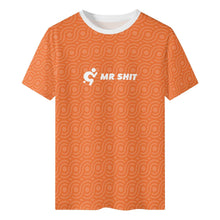 Mr Shit - Orange Pattern 2 T-Shirt by Mr.Shit / Buddify
