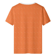 Mr Shit - Orange Pattern 2 T-Shirt by Mr.Shit / Buddify
