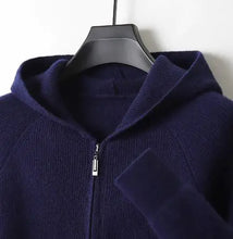 Wool Hooded Cashmere Casual Sweater by ZenDrop Shipping