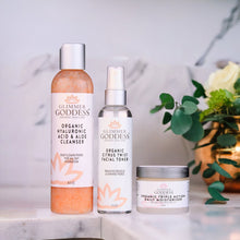 Organic 3 Step Anti-Aging Skin Care Kit - Cleanse, Tone, Hydrate by Glimmer Goddess® Organic Skin Care / Buddify