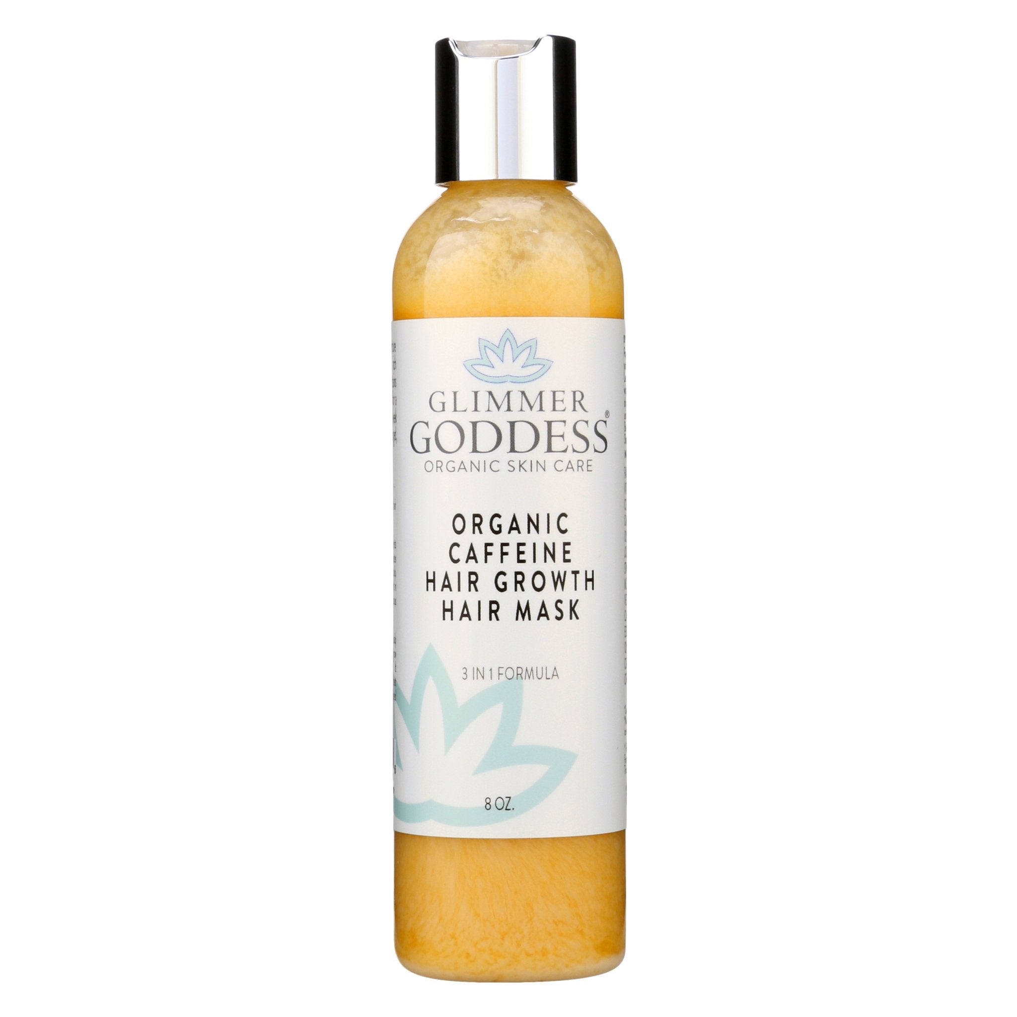 Organic Caffeine Hair Growth Mask by Glimmer Goddess® Organic Skin Care