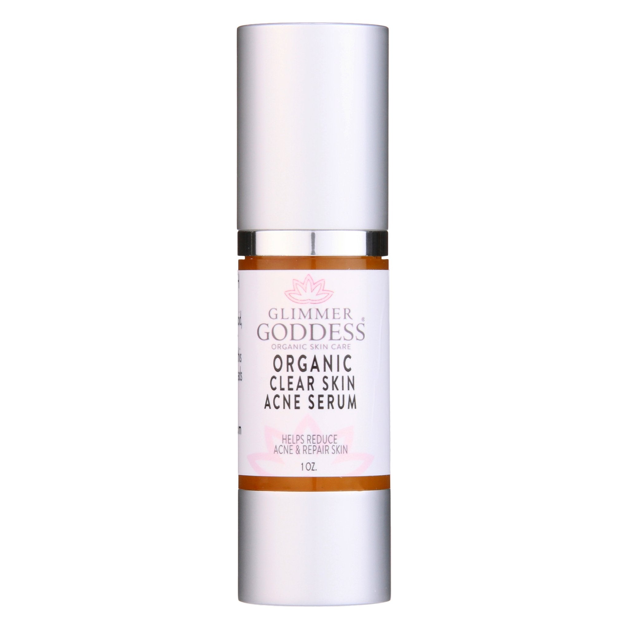 Organic Clear Skin Acne Serum - Oil Regulation Serum by Glimmer Goddess® Organic Skin Care