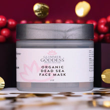 Organic Dead Sea Mud Mask With Bentonite Clay - Exfoliate & Rejuvenate by Glimmer Goddess® Organic Skin Care / Buddify