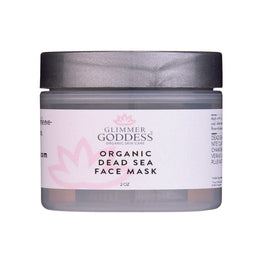 Organic Dead Sea Mud Mask With Bentonite Clay - Exfoliate & Rejuvenate by Glimmer Goddess® Organic Skin Care / Buddify