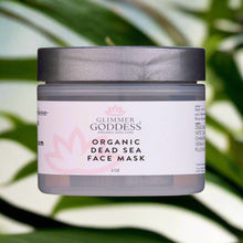 Organic Dead Sea Mud Mask With Bentonite Clay - Exfoliate & Rejuvenate by Glimmer Goddess® Organic Skin Care / Buddify