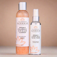 Organic Face Cleansing Kit for Smooth, Vibrant Skin by Glimmer Goddess® Organic Skin Care / Buddify