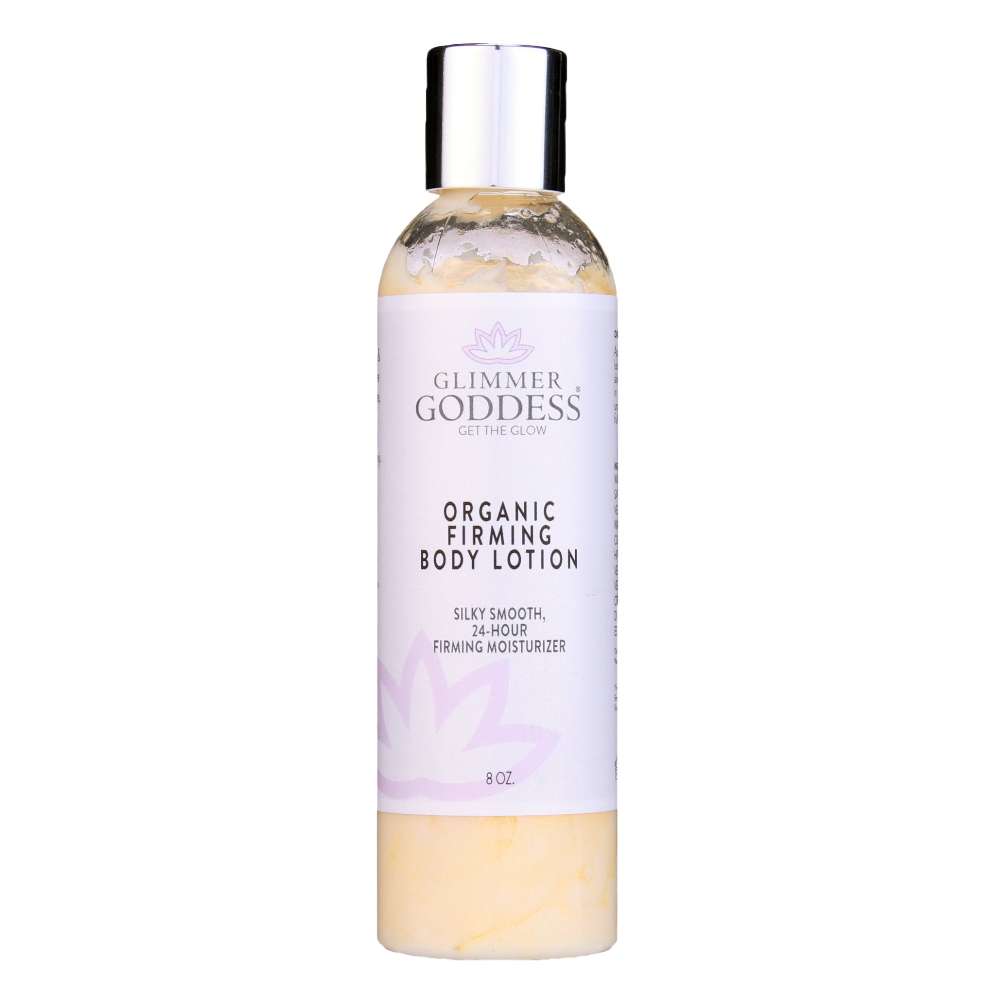 Organic Firming Body Lotion by Glimmer Goddess® Organic Skin Care