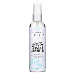 Organic Moroccan Argan Oil Hair Shine Spray by Glimmer Goddess® Organic Skin Care