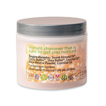 Organic Shimmering Body Butter Whipped To Perfection by Glimmer Goddess® Organic Skin Care