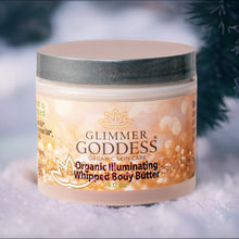Organic Shimmering Body Butter Whipped To Perfection by Glimmer Goddess® Organic Skin Care