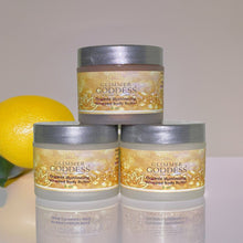 Organic Shimmering Whipped Body Butter Trio by Glimmer Goddess® Organic Skin Care