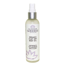 Organic Silky Dry Body Oil - 4 oz. by Glimmer Goddess® Organic Skin Care