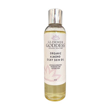 Organic Sweet Almond Silky Skin Oil - 48 Hour Hydration by Glimmer Goddess® Organic Skin Care / Buddify