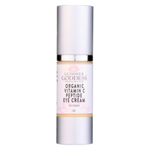 Organic Vitamin C Eye Serum For Dark Circles by Glimmer Goddess® Organic Skin Care