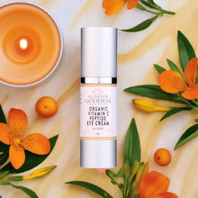 Organic Vitamin C Eye Serum For Dark Circles by Glimmer Goddess® Organic Skin Care