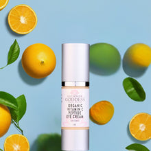 Organic Vitamin C Eye Serum For Dark Circles by Glimmer Goddess® Organic Skin Care