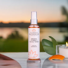 Organic Vitamin C Facial Toner & Natural Astringent by Glimmer Goddess® Organic Skin Care