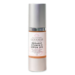 Organic Vitamin C Serum 20% Firm & Glow Serum by Glimmer Goddess® Organic Skin Care / Buddify