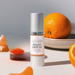 Organic Vitamin C Serum 20% Firm & Glow Serum by Glimmer Goddess® Organic Skin Care / Buddify