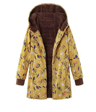 Winter Retro Hooded Cashmere Jacket for Women by ZenDrop Shipping