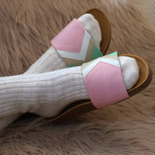 'STRAWBERRY' - Rosa Sandalen in Erdbeerpink, Weiß, Nude, Mint - vegan by Fünve / Buddify