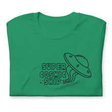 UFO Flight Super Cosmic Ship Unisex T-Shirt 🌟🛸 by The Groovalution / Buddify
