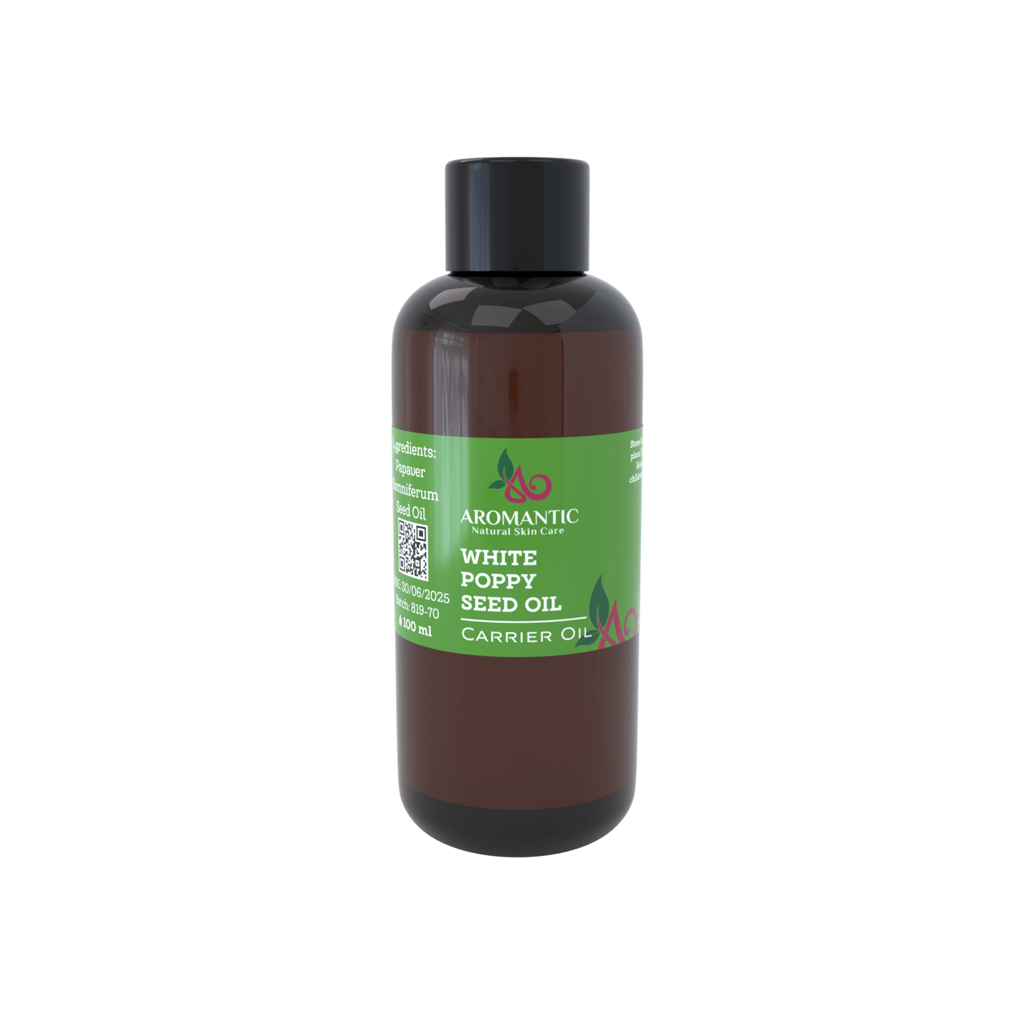 White Poppy Seed Oil Body Oil by Aromantic UK / Buddify