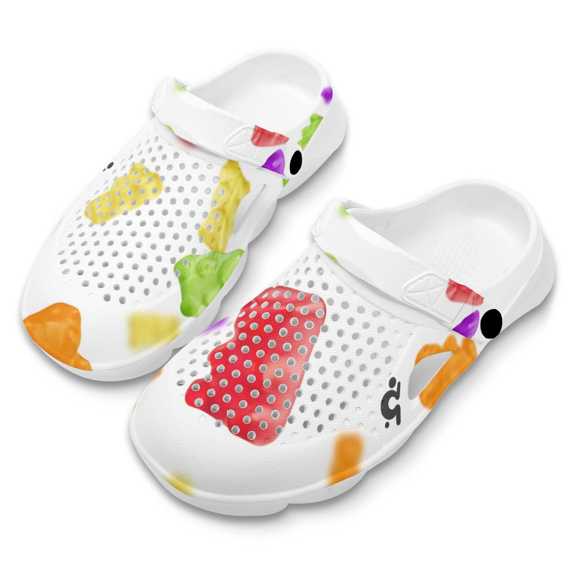 Womens Clogs - Gummy Bears Style