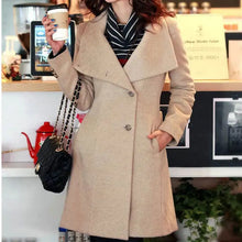 Winter Cashmere Long Women's Coat by ZenDrop Shipping