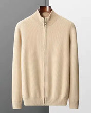 Pure Cashmere Turtleneck Cardigan by ZenDrop Shipping