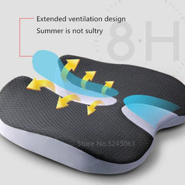 Non-Slip Orthopedic Memory Foam Cushion