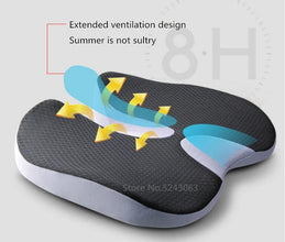 Non-Slip Orthopedic Memory Foam Cushion by fashioncafee.com