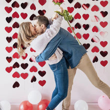 Happy Valentine's Day Theme Party Garland Love Paper Strand by USAdrop